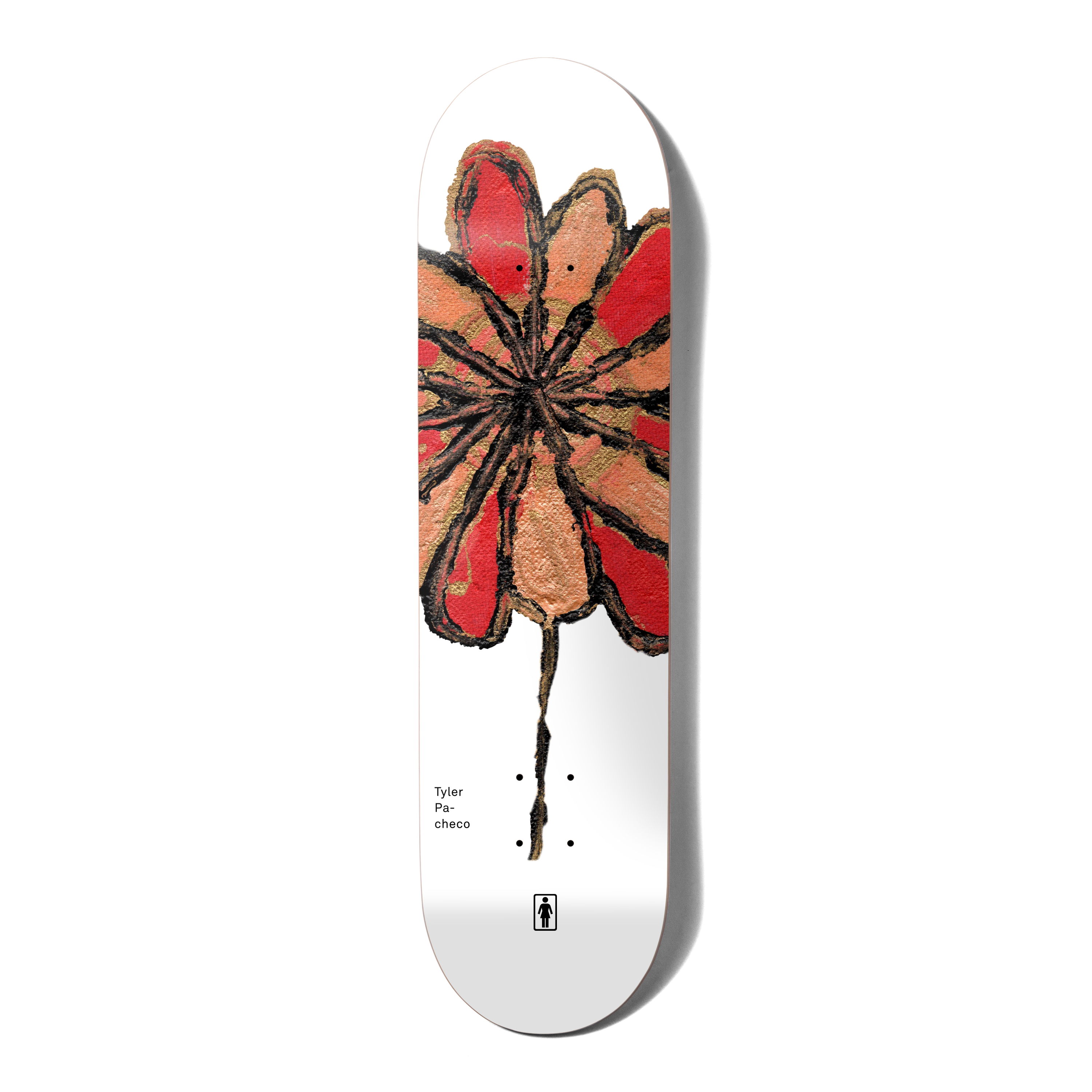 Chocolate - Skateboard - Deck - Girl Pacheco Blooming 8" (Multi) Deck