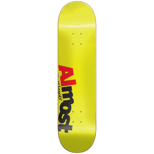 Load image into Gallery viewer, Almost - Skateboard - Deck - Most Hyb 8.5&quot; (Yellow) Deck
