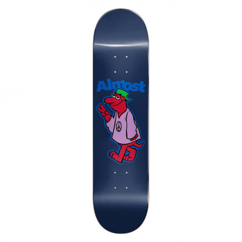 Load image into Gallery viewer, Almost - Skateboard - Deck - Peace Out Hyb 8.375&quot; (Blue) Deck
