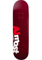 Almost - Skateboard - Deck - Most Hyb 8" (Burgundy) Deck
