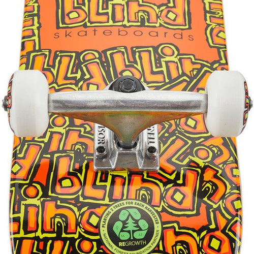 Load image into Gallery viewer, BLIND COMPLETE 7.5 X 31.12 OG STAND OUT SOFT WHEELS RED - SkateTillDeath.com

