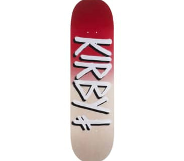 Deathwish - Skateboard - Deck - Tk Bur/Wht Gang Name 8.5" (Multi) Deck
