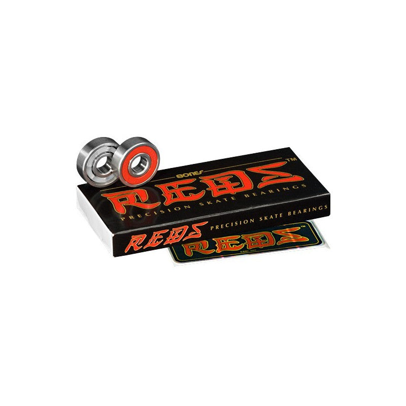 REDS® (8 pack) Skateboard Bearings