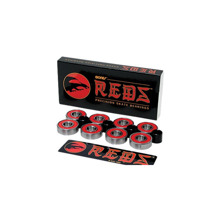 REDS® (8 pack) Skateboard Bearings