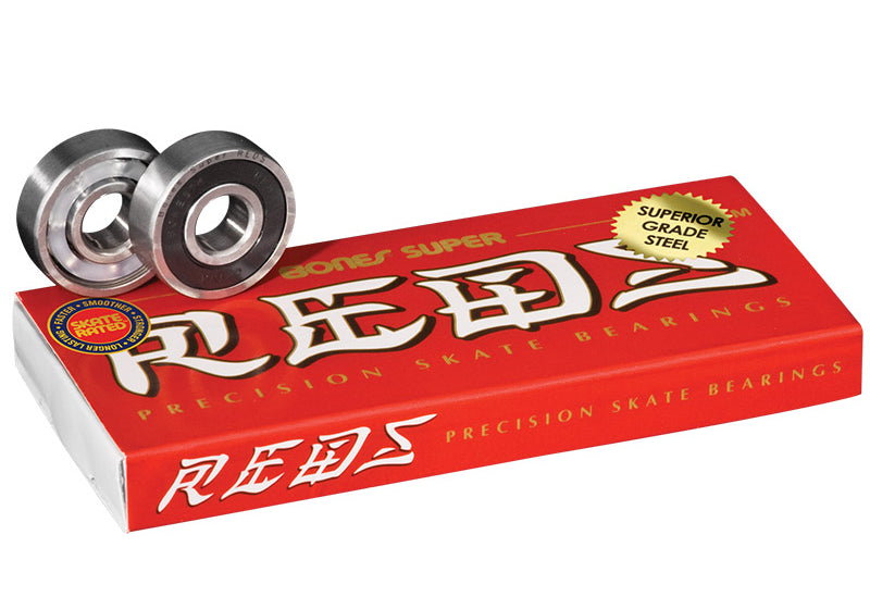 Super REDS® (8 pack) Skateboards Bearings