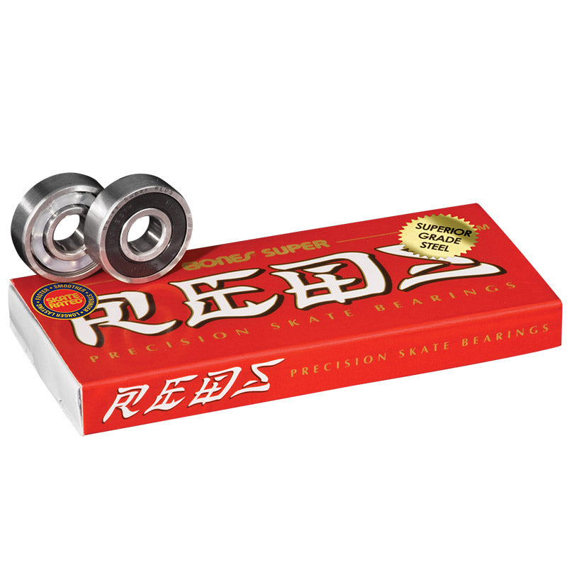 Super REDS® (8 pack) Skateboards Bearings