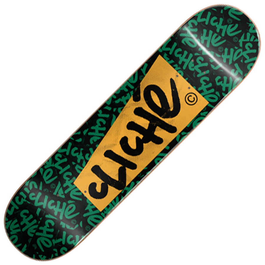 Cliche - Skateboard - Deck - Paper Rhm 8" (Black) Deck