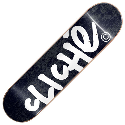 Load image into Gallery viewer, Cliche - Skateboard - Deck - Handwritten Rhm 8.5&quot; (Black) Deck
