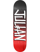 Deathwish - Skateboard - Deck - Ju Blk/Red Gang Name 8" (Multi) Deck