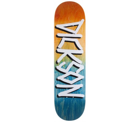 Deathwish - Skateboard - Deck - Jd Org/Navy Gang Name 8.25" (Multi) Deck