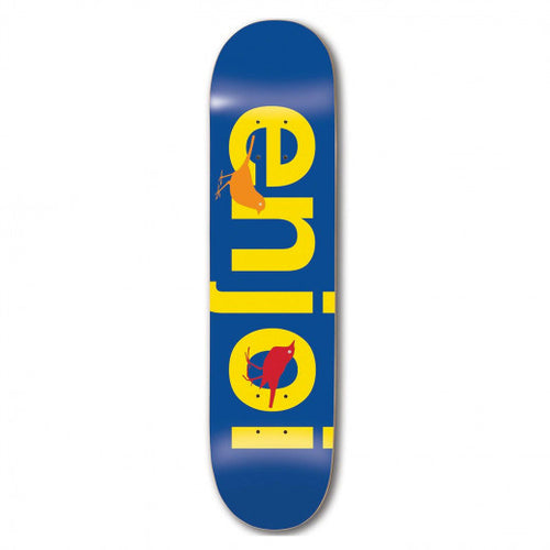 Load image into Gallery viewer, Enjoi - Skateboard - Deck - Bird Watcher Hyb 8&quot; (Blue) Deck
