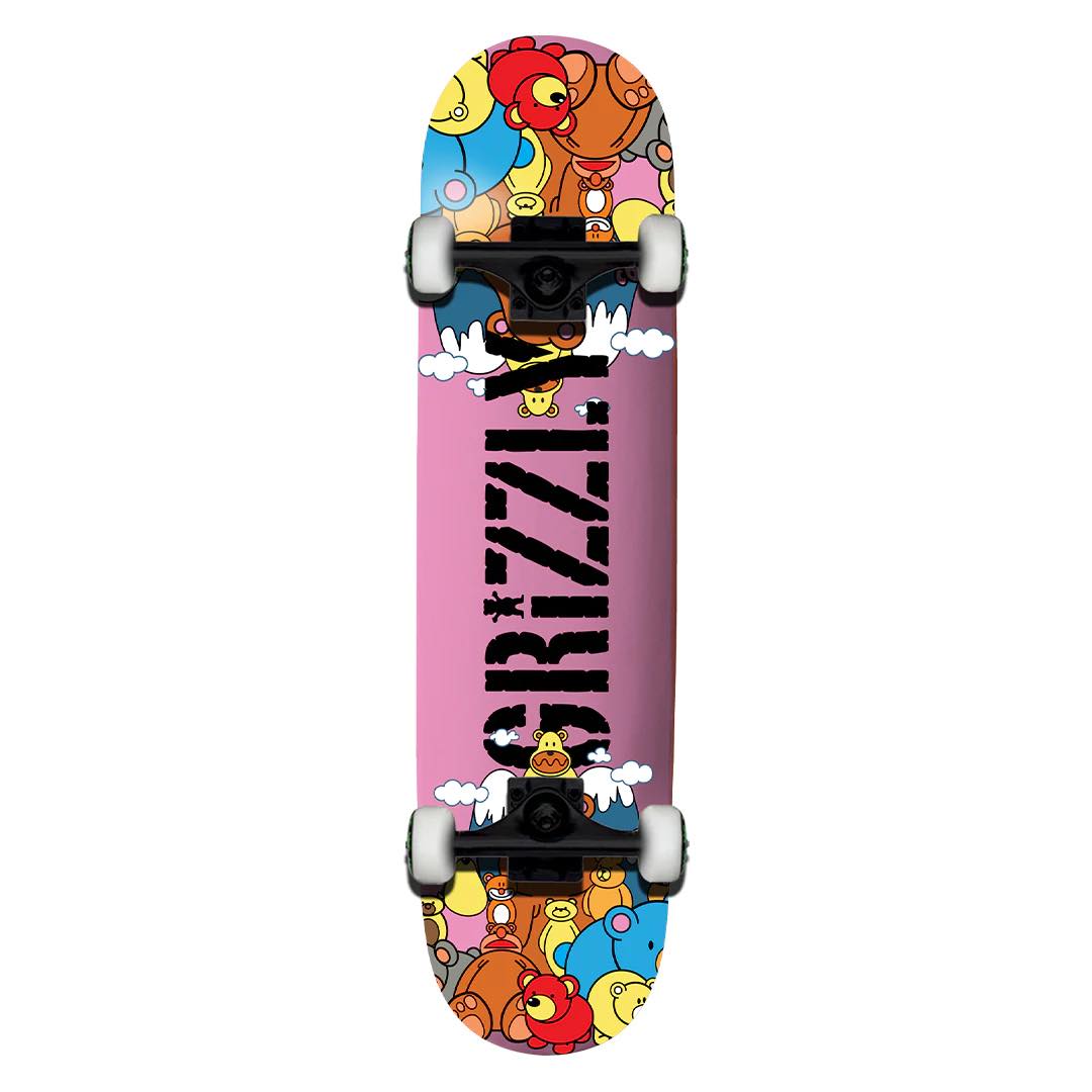 Grizzly - Skateboard - Complete skateboards - Gangs All Here  7.75" (Multi) Complete Board