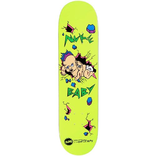 Load image into Gallery viewer, Heritage - Skateboard - Deck - Blind Danny Way Nuke Baby Ht Popsicle 8.375&quot; (Yellow) Deck
