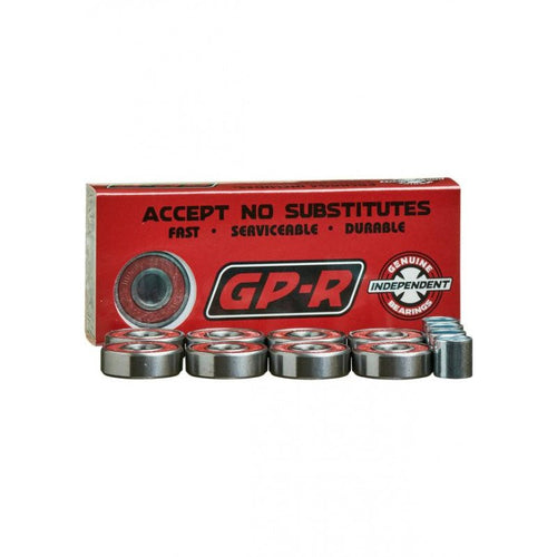 Load image into Gallery viewer, Independent GP-R Red Skateboards bearings (8 pack)
