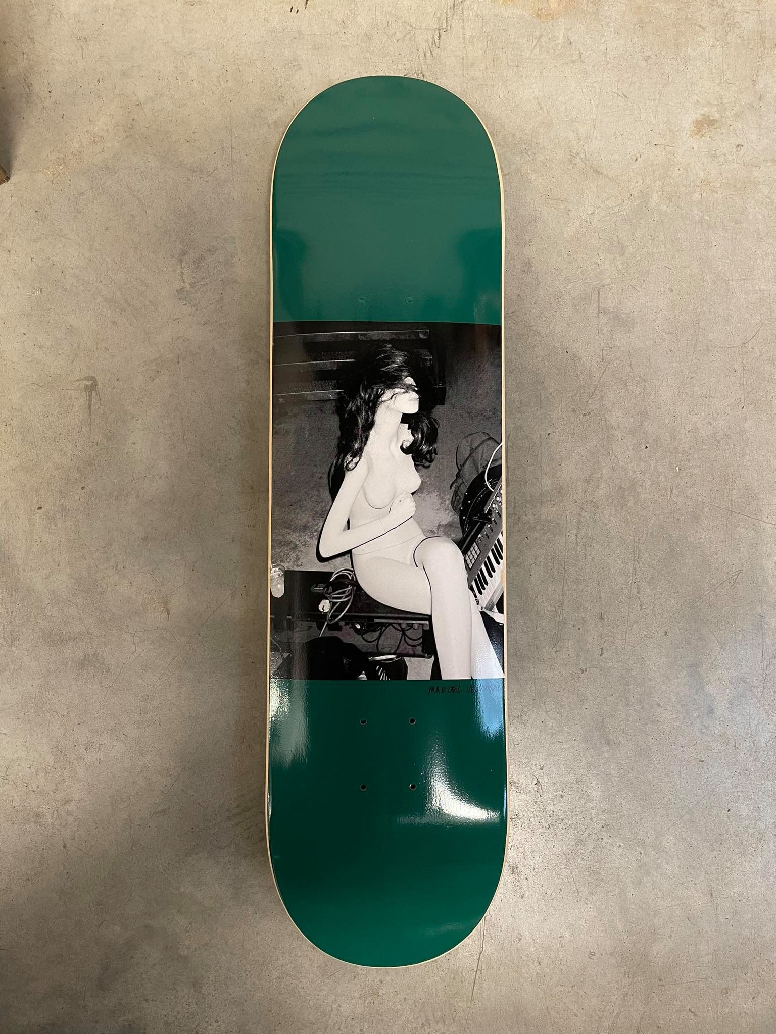 Shoot - Skateboard - Deck - Veldman Doll 8" (Green) Deck