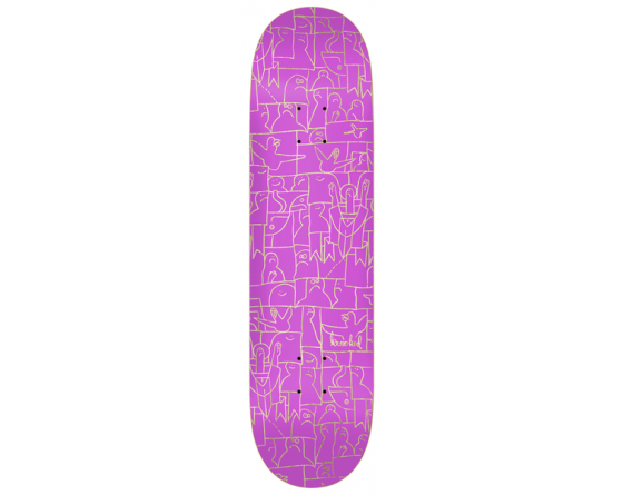 Krooked - Skateboard - Deck - Flock Pp 8.06" (Multi) Deck
