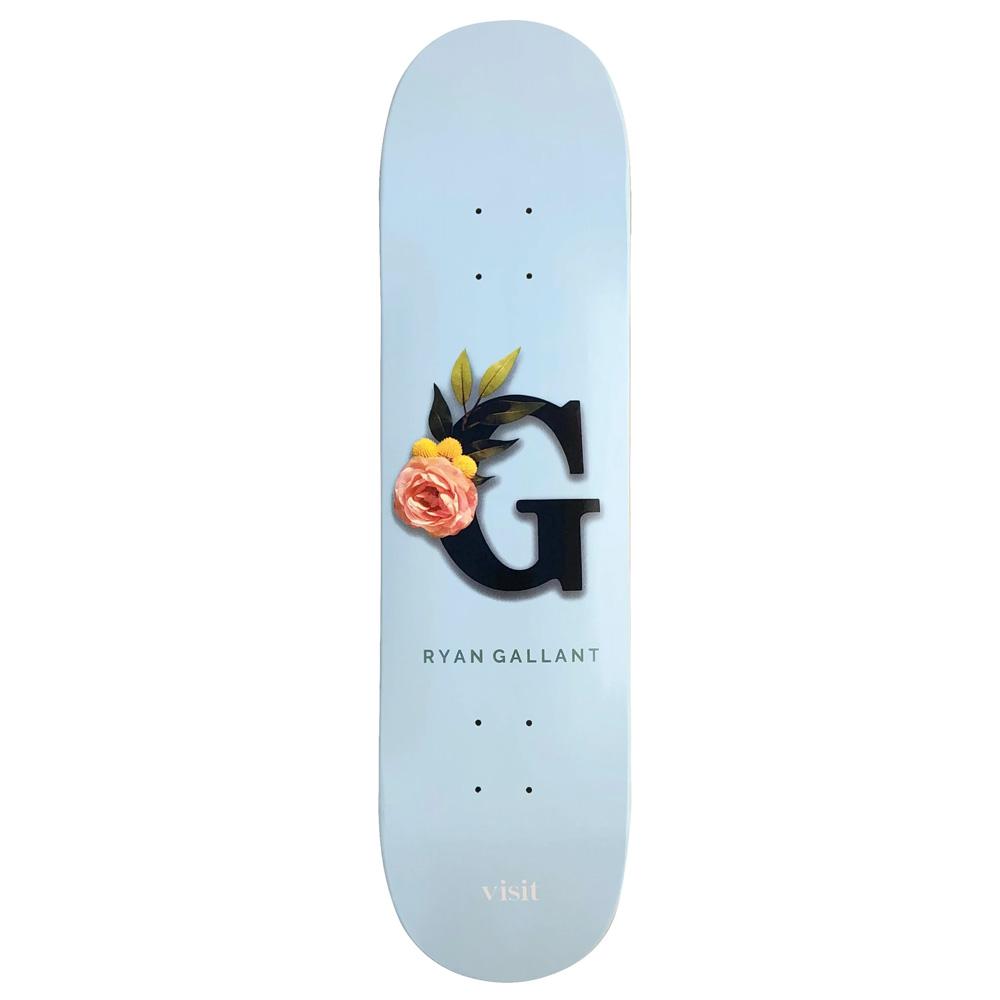 Visit - Skateboard - Deck - Gallant Monogram 8.25" (Multi) Deck