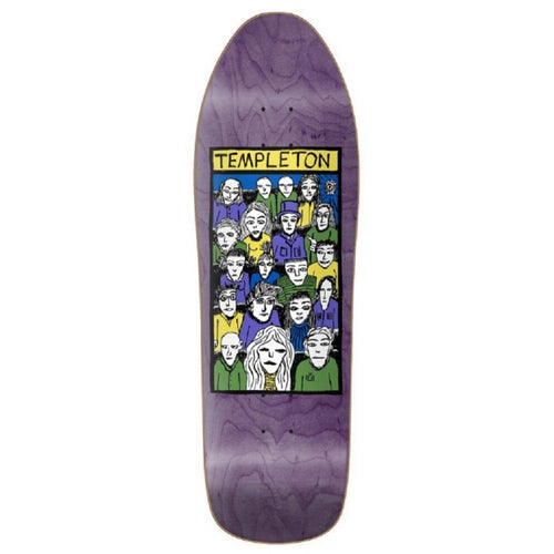 Load image into Gallery viewer, Heritage - Skateboard - Deck - New Deal Templeton Crowd Sp 10.125&quot; (Purple) Deck
