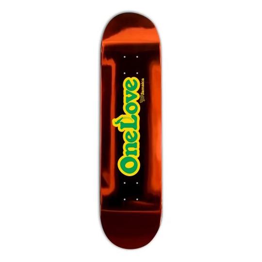 Thank You - Skateboard - Deck - One Love Red Foil 8.5" (Red) Deck