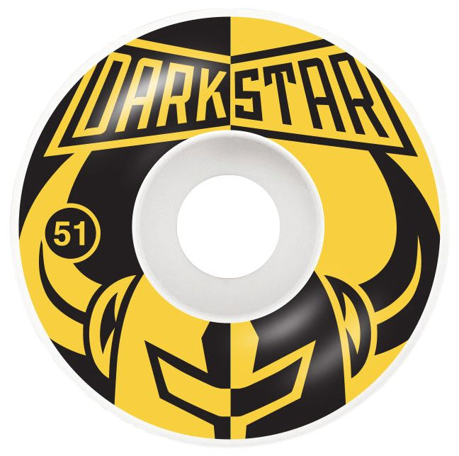 Darkstar - Skateboard - Wheels - Divide  51mm (Mustard) Wheels