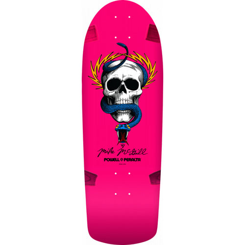 Load image into Gallery viewer, McGill Skull and Snake 10&quot; (Hot Pink) Deck
