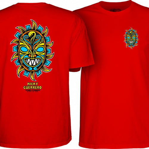 Load image into Gallery viewer, Powell Peralta Nicky Guerrero Mask T-Shirt - SkateTillDeath.com
