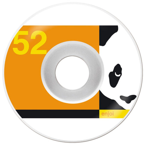 Charger l&#39;image dans la visionneuse de galerie, Enjoi - Skateboard - Wheels - Box Panda  52mm (Orange) Wheels
