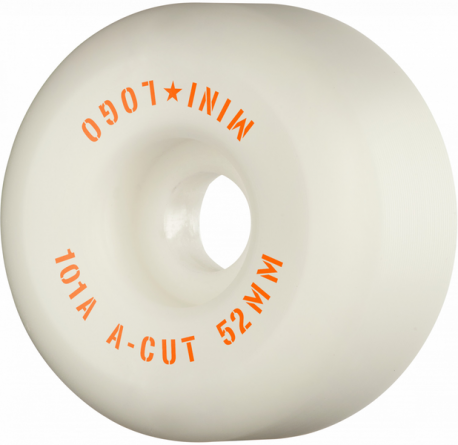 Minilogo - Skateboard - Wheels - A-Cut "2" 52mm (White) Wheels