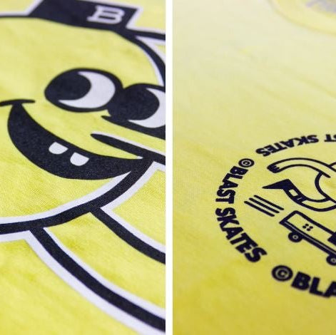 Soft Yellow Mascot T-Shirt - SkateTillDeath.com