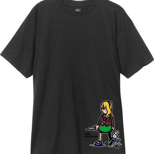 Load image into Gallery viewer, T-shirt New-Deal Susie Switchblade - SkateTillDeath.com
