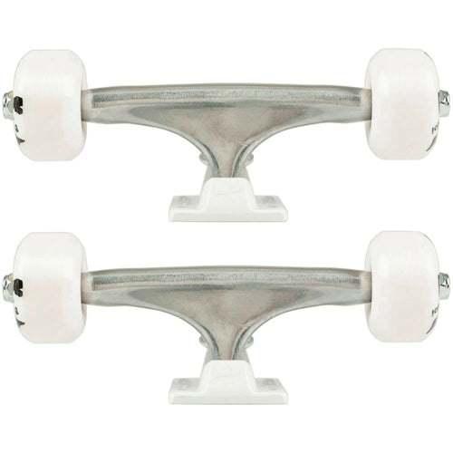 Load image into Gallery viewer, Enjoi Double Panda Truck And Wheel Combo Raw/White 5.25&quot; Skateboard Trucks
