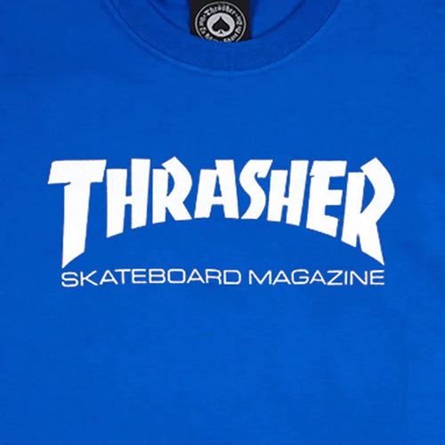 Load image into Gallery viewer, Thrasher Skate Mag T-Shirt Royal Blue
