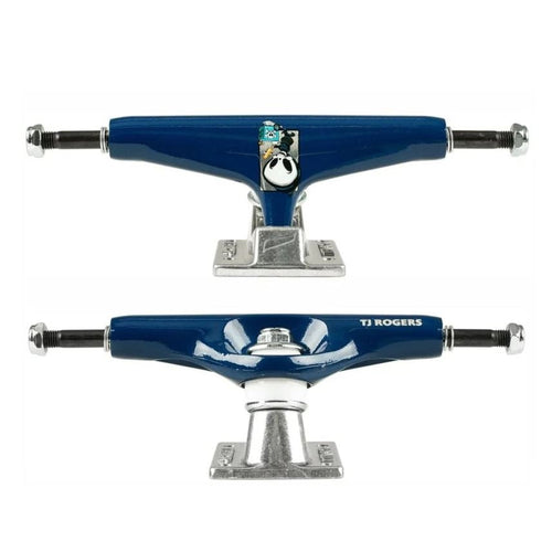 Load image into Gallery viewer, Alum Rogers Reaper Box 5.5&quot; (Navy) Trucks (Set of 2)
