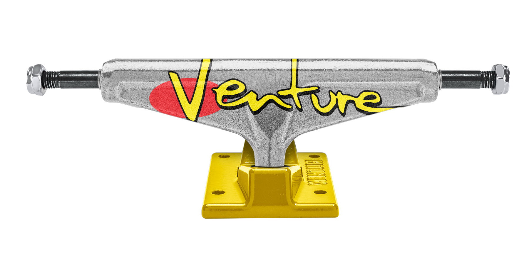 Venture - Skateboard - Trucks - '92 Fullbleed Pol/Yl 5.6 44717"  Trucks