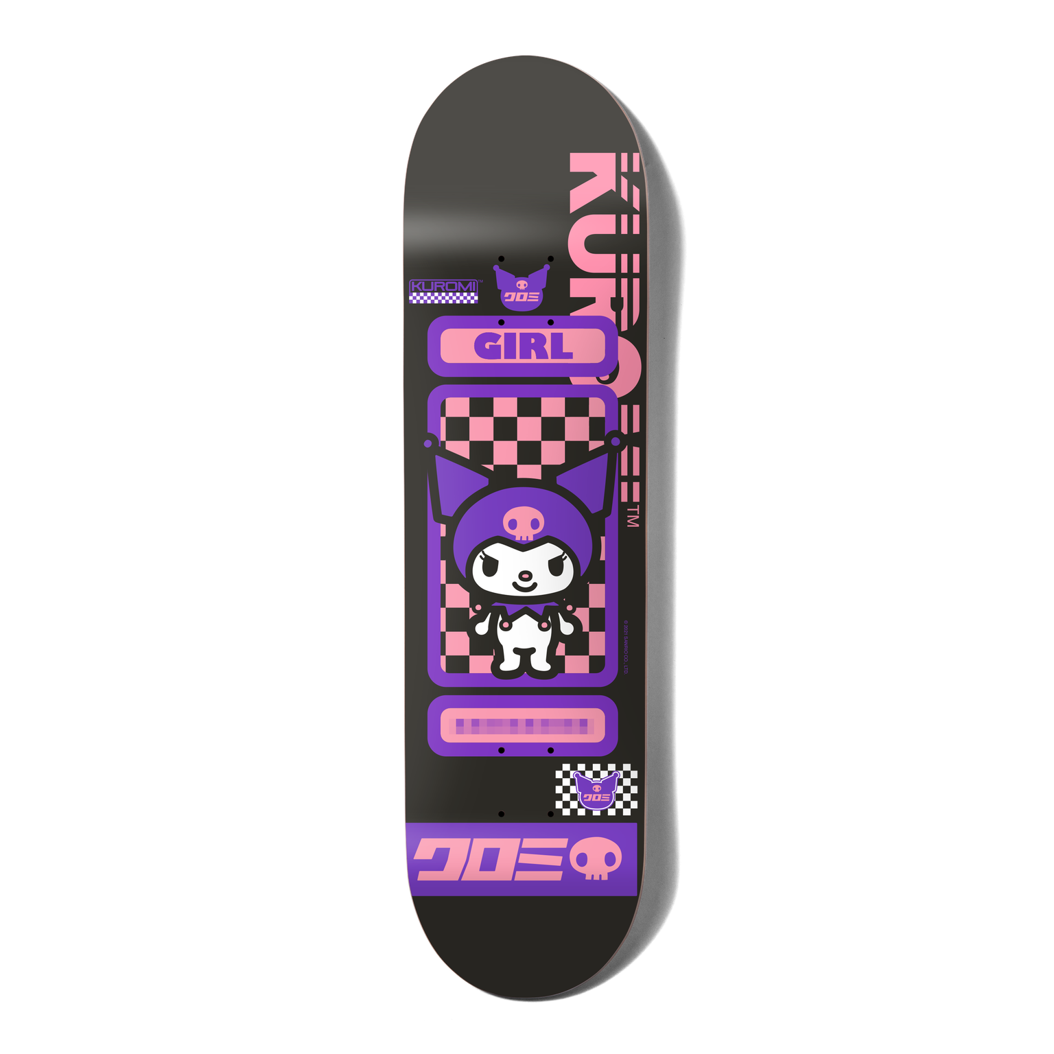 Girl - Skateboard - Deck - New Pro 1 Sanrio Tokyo Speed D 8" (Multi) Deck