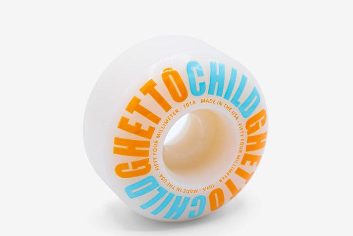Ghettochild - Skateboard - Wheels - Classic Logo 54mm (Multi) Wheels