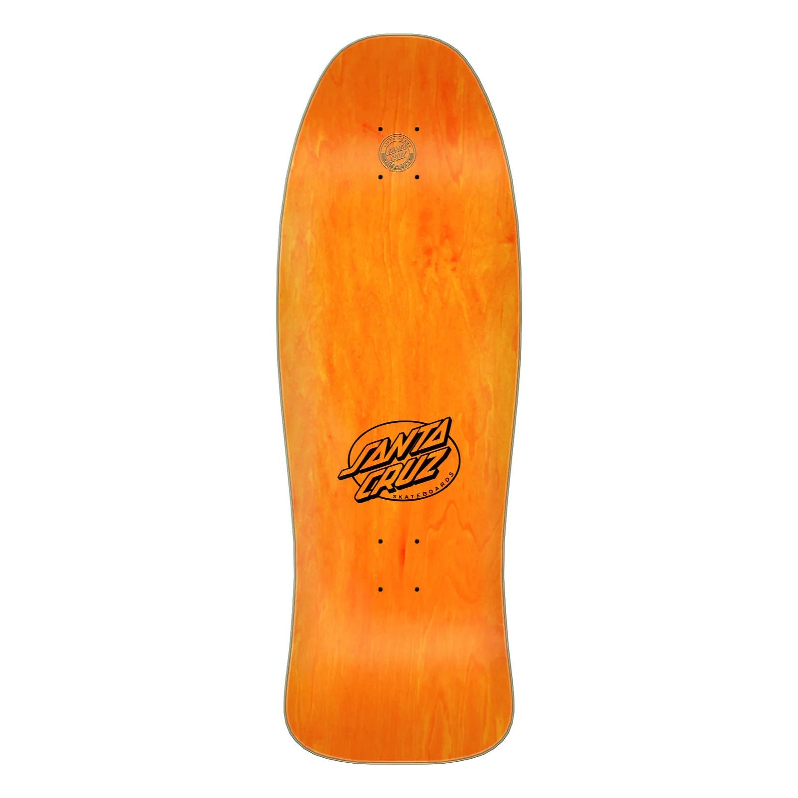 Planche de skateboard Kendall Pumpkin Reissue Santa Cruz, 10 pouces x 30,12 pouces 