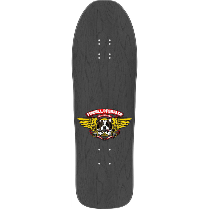 Powell Peralta Frankie Hill Bulldog Skateboard Deck Gray Stain - 10 x 31.5